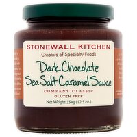 Stonewall Kitchen Dark Chocolate Sea Salt Caramel Sauce, 12.5 oz