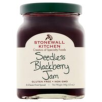 Stonewall Kitchen Seedless Blackberry Jam, 12 oz