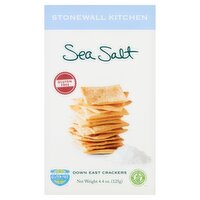 Stonewall Kitchen Gluten Free Sea Salt Down East Crackers, 4.4 oz