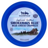 Salemville Smokehaus Blue Applewood Smoked Blue Cheese Crumbles, 4 oz