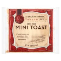 Joan of Arc Bite-Size Mini Toast, 2.8 oz, 2.8 Ounce