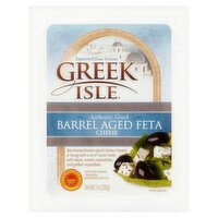 Greek Isle Authentic Greek Barrel Aged Feta Cheese, 7 oz