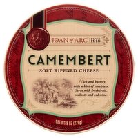 Joan of Arc Camembert Soft Ripened Cheese, 8 oz