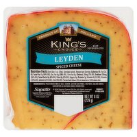 King's Choice Leyden Spiced Cheese, 8 oz