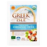 Greek Isle Authentic Greek Organic Feta Cheese, 7 oz