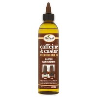 Difeel Caffeine & Castor Premium Hair Oil, 8 fl oz