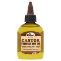 Difeel Castor Premium Hair Oil, 2.5 fl oz