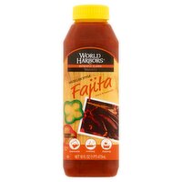 World Harbors Mexican Style Fajita Sauce & Marinade, 16 fl oz