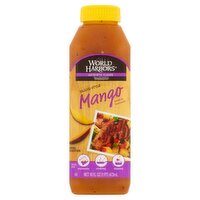 World Harbors Island Style Mango Sauce & Marinade, 16 fl oz