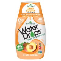 WTRDRPS PEACH MANGO, 1.62 fl oz