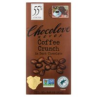 Chocolove Coffee Crunch in Dark Chocolate, 3.2 oz