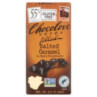 Chocolove Filled Salted Caramel in Dark Chocolate, 3.2 oz, 3.2 Ounce