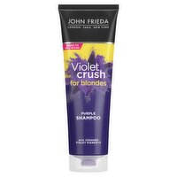 John Frieda Violet Crush for Blondes Purple Shampoo, 8.3 fl oz