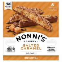 Nonni's Salted Caramel Biscotti, 8 count, 6.72 oz, 6.72 Ounce