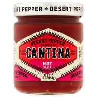 Desert Pepper Trading Co. Cantina Hot Salsa, 16 oz