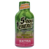 5-hour Energy Strawberry Watermelon Flavor Extra Strength Dietary Supplement, 1.93 fl oz