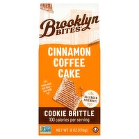 Brooklyn Bites Cinnamon Coffee Cake Cookie Brittle, 6 oz