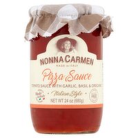 Nonna Carmen Nonna Carmen Italian Style Pizza Sauce, 24 oz, 24 Ounce 