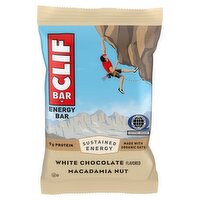 Clif Bar White Chocolate Flavored Macadamia Nut Energy Bar, 2.4 oz