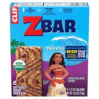 Clif Kid ZBar Chocolate Chip Baked Whole Grain Energy Snack Bars, 1.27 oz, 6 count, 7.62 Ounce