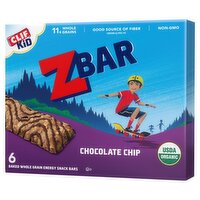 Clif ZBar Disney Moana Chocolate Chip Soft-Baked Energy Snack Bars, 1.27 oz, 6 count