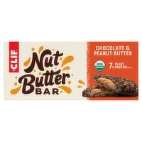 Clif Bar Chocolate & Peanut Butter Nut Butter Bar, 1.76 oz, 12 count