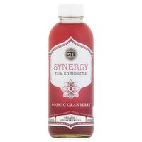 GT's Synergy Cosmic Cranberry Raw Kombucha, 16 fl oz, 16 Fluid ounce