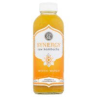 GT's Synergy Mystic Mango Raw Kombucha, 16 fl oz