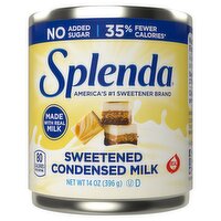 Splenda Sweetened Condensed Milk, 14 oz