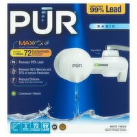 PUR Maxion Filter Technology Basic White Finish Faucet Filtration System ShopRite