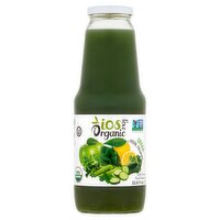 IOS Love Organic 100% Organic Green Juice, 33.8 fl oz