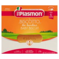 Plasmon Biscotto Baby Biscuit, from 6 Months, 8 count, 11.3 oz