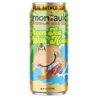 Montauk Green Tea with Honey Premium Iced Tea, 16 oz
