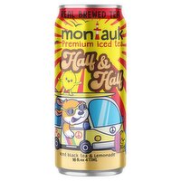 Montauk Half and Half Premium Iced Tea, 16 oz
