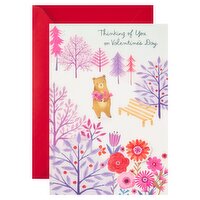 Hallmark Paper Wonder Pop Up Valentines Day Card for Anyone (Beary Loved Valentine), 1 Each