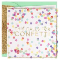 Hallmark Signature Congratulations Card (Confetti)