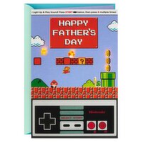 Hallmark Nintendo Fathers Day Card