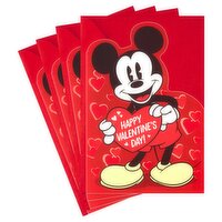 Hallmark Pack of 4 Mickey Mouse Valentines Day Cards (All the Things You Love), 4 Each