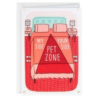 Hallmark Shoebox Funny Valentine's Day Card for Husband, Wife, Boyfriend, Girlfriend, Spouse (Pet Zone), 1 Each