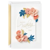 Hallmark Signature Mother's Day Card (Sending Love Your Way) for Sister, Friend, Aunt, Coworker, 1 Each