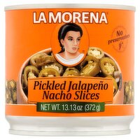 La Morena Pickled Jalapeño Nacho Slices, 13.13 oz