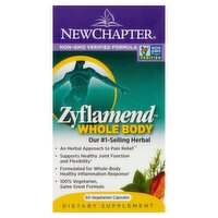 New Chapter Zyflamend Whole Body Dietary Supplement, 60 count