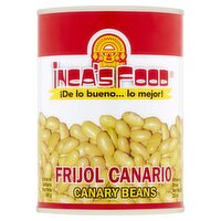 Inca's Food Canary Beans Whole in Brine, 20 oz