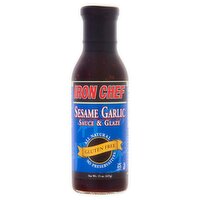 Iron Chef Sesame Garlic Sauce & Glaze, 15 oz