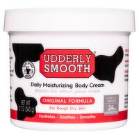 Udderly Smooth Body Cream 12 oz (Pack of 5), 12 Ounce