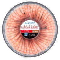 Aqua Star Reserve Cooked & Peeled Cocktail Shrimp, 45 count, 1 lb