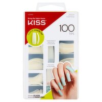 Kiss Long Curve Overlap Nail Kit, 100 Tips