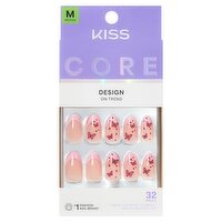 Kiss Core Signature Medium on Trend Design Nails Kit