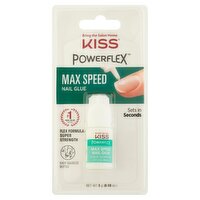 Kiss Powerflex Max Speed Nail Glue, 0.10 oz