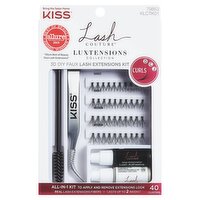 Kiss Lash Couture Luxtensions Collection 3D Diy Faux Lash Extensions Kit